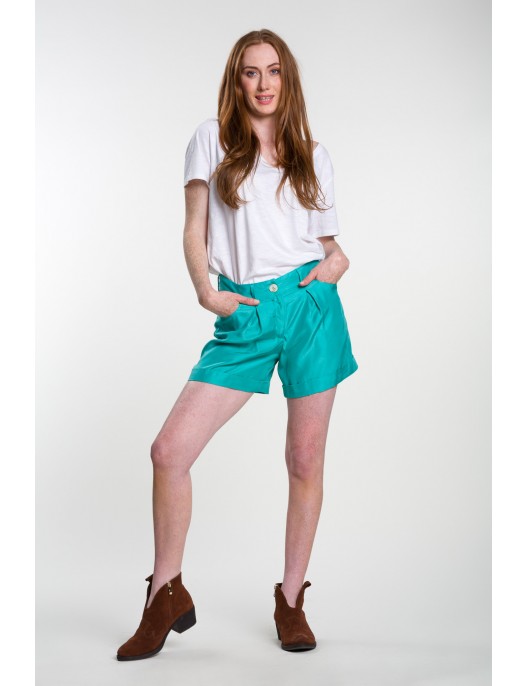 Turquoise shorts